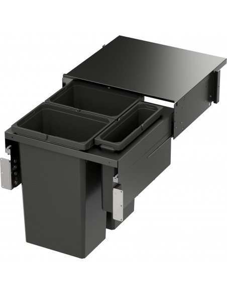 600mm VS Envi Space XX Pro Kitchen Waste Bin 85L 476 Depth Vauth-Sagel 50344314