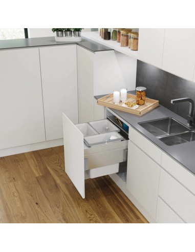 600mm Kitchen Waste Bin VS Envi Space XX 91L 515 Depth 50344504