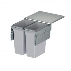600mm Kitchen Waste Bin VS Envi Space XX Pro 88L 515 Depth 50344554 2