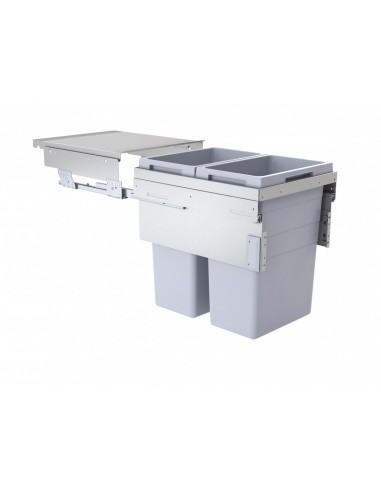 Euro Cargo Hailo 500mm Kitchen Waste Bin 76L Softclosing  50370535