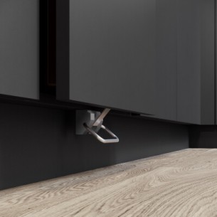 VS Envi Kick Kitchen Waste Bin Fixed Door Opener Pedal Vauth Sagel 50304950 2
