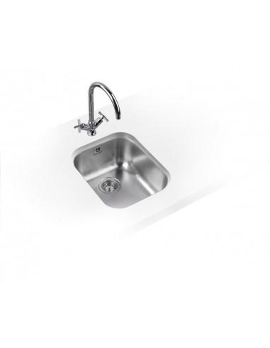 Rangemaster Atlantic Classic UB35 Stainless Steel Undermount Kitchen Sink 56564110