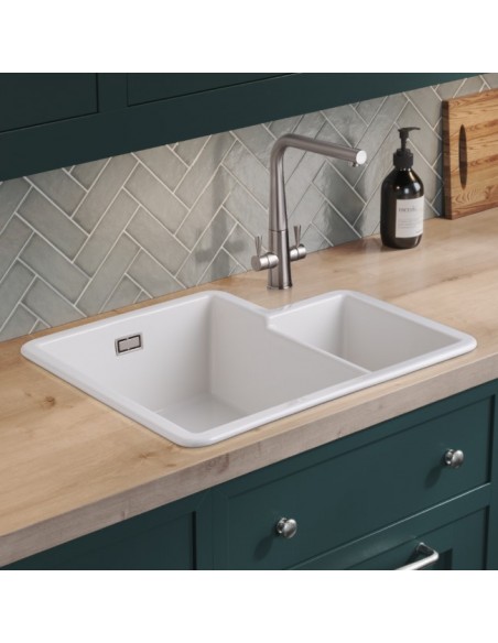 Rangemaster Rustique CRUB3314 Ceramic 1.5 Kitchen Sink