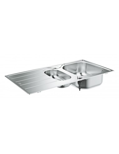 Grohe K200 Kitchen Sink 1.5 Bowl Polished Steel 31564SD1 57040490