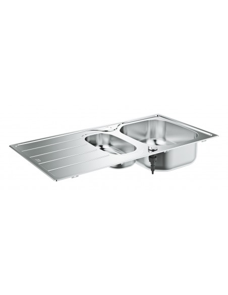 Grohe K200 Kitchen Sink 1.5 Bowl Polished Steel 31564SD1 57040490