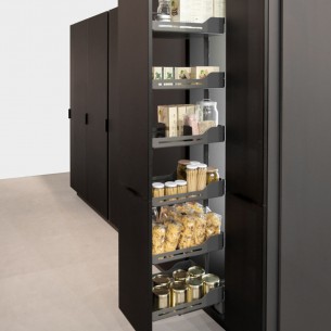 300mm Peka Libell Larder Solid Tall Kitchen Pull Out 1600/2000 KSPEL.300.1600L 2