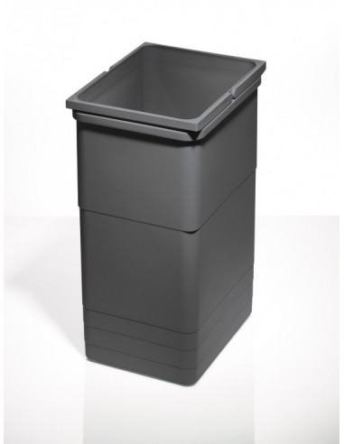Ninka Waste Container 26L One2Five Free Stood Eco Kitchen Bin  50290500 Orion Grey Or 50290503 Light Grey