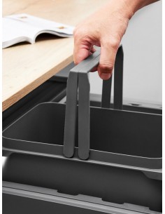 Ninka Waste Container 32L One2Five Freestanding Eco Kitchen Bin 50290504 Light Grey 230 x 306 x 560mm 50287404 Orion Grey 2