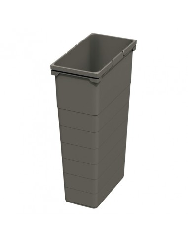 Ninka Waste Container 42L One2Five Freestood Eco Kitchen Bin Grey 50290605 Orion Grey Or 50290606 Light Grey