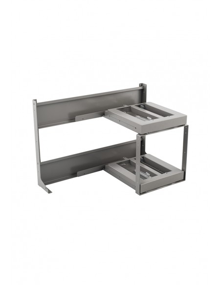 Vibo Flybox Corner Storage Kitchen Pull Out Min 900mm Lamina Anthracite FLYBOXLAN