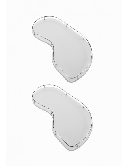 900mm+ Fly Moon Kitchen Corner Swing Out Built-In Storage White Trays FLY452DX