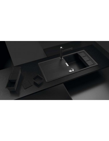 Schock TIA Stone Sink D100L Cristadur Granite...