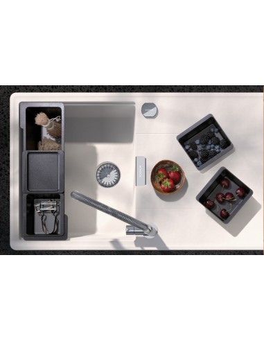 Schock Tia D100 Polaris Cristadur Granite Kitchen Sink + Accessories