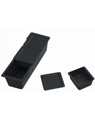 Schock Tia D100 Puro Black Cristadur Granite Kitchen Sink + Access 629728