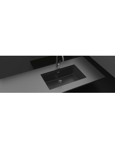 Schock Greenwich N100XL Magma Cristadur Kitchen Sink Black Granite 2