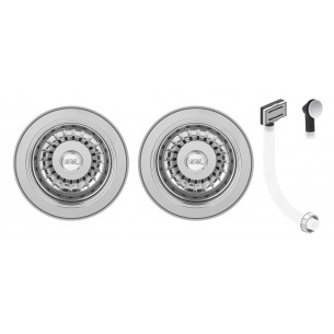 90mm Thomas Denby Waste Kit 1.5/2.0 Ceramic X6 Finishes TD2 2