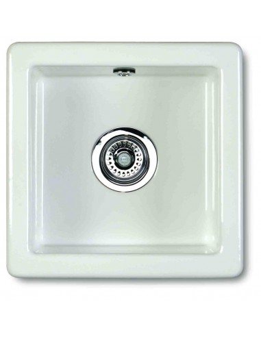 90mm Shaws Waste X2 Ceramic Kitchen Sinks CHROME Gold Nickel Bronze