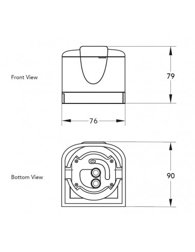 Clearwater Kitchen Tap Filter Water P6C1 Replace Pure Cartridge 3800L