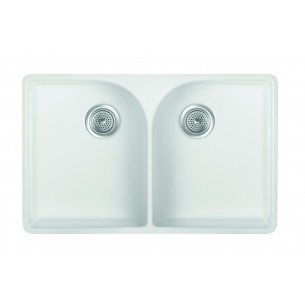 Thomas Denby Heritage 800mm Butler Kitchen Sink Ceramic Tap Ledge HER800 2