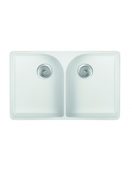 Thomas Denby Heritage 800mm Butler Kitchen Sink Ceramic Tap Ledge HER800