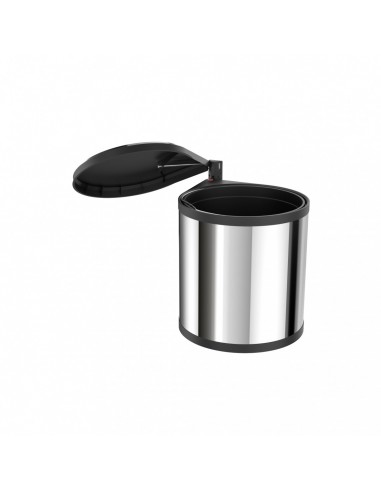 Swing Mono Hailo Bin Kitchen Waste 12L Auto Lid Opener Stainless Steel 50212032