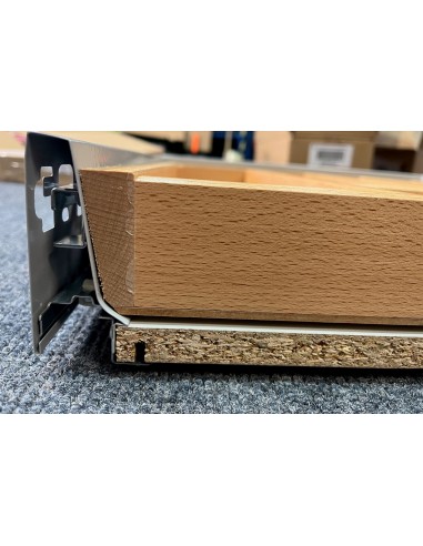 450mm Beech Cutlery Tray Kitchen Drawer Insert 424mm Depth Blum BCT450