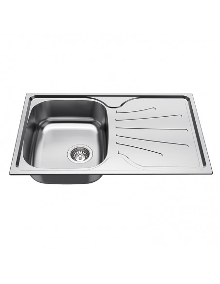 Clearwater Deep Blue Compact Stainless Steel Kitchen Sink 1.0 Bowl DB5B