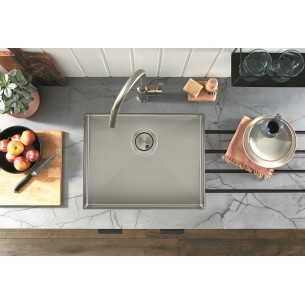 Clearwater Volta VL500S Kitchen Sink Inset/Under Stainless Steel