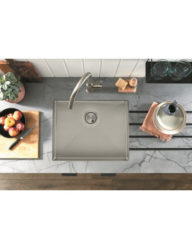 Clearwater Volta VL500S Kitchen Sink Inset/Under Stainless Steel