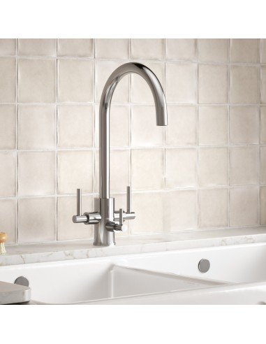 Clearwater Stella Tri-Spa Chrome Water Filter Mixer Kitchen Tap Pure ST2CP
