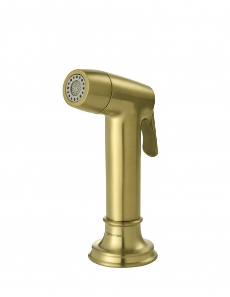 Clearwater Elegance Bridge Handspray Brushed Brass Kitchen Tap ELBR10BB
