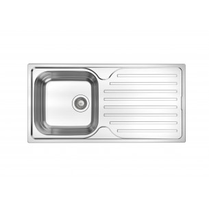 Clearwater Ava Kitchen Sink 1.0 Large Stainless Steel Reversible AV100 2