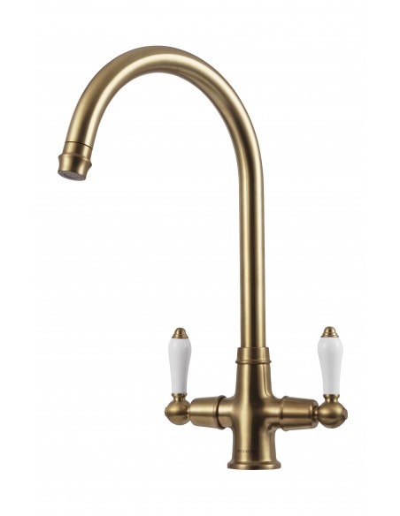 Clearwater Elegance Handspray Bronze Kitchen Tap + Pull Out WRAS ELR20BZ