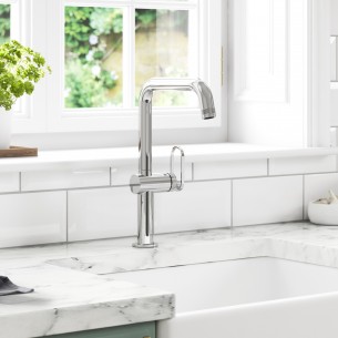 Clearwater Pioneer Chrome Tap Kitchen Single Lever 360° WRAS Approved PIL20CP 2