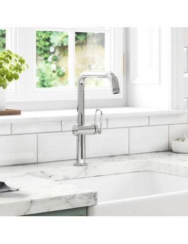 Clearwater Pioneer Chrome Tap Kitchen Single Lever 360° WRAS Approved PIL20CP