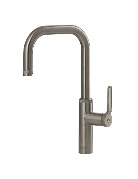 Clearwater Pioneer Brushed Nickel Tap Kitchen Single Lever 360° WRAS PIL20BN