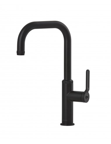 Clearwater Pioneer Matt Black Kitchen Tap Single Lever 360° WRAS PIL20MB