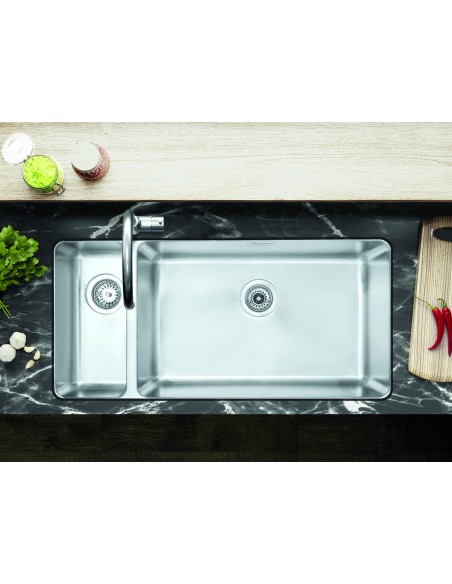 Clearwater Salsa 1.75 SA90 Undermount Kitchen Sink Brushed Stainless