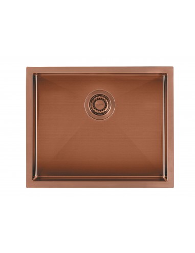 Clearwater Volta VL500DBC Copper Kitchen Sink Undermount Or Inset PVD