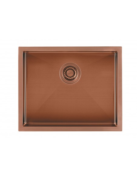 Clearwater Volta VL500DBC Copper Kitchen Sink Undermount Or Inset PVD