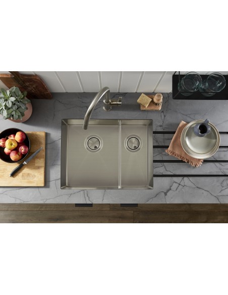Clearwater Volta 1.5 VL53LS Kitchen Sink LH Main Bowl Stainless Steel