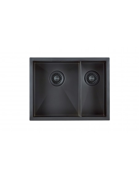 Clearwater Volta VL53LBL Black PVD 1.5 Kitchen Sink Under Inset