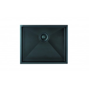 Clearwater Volta VL500BL Black Kitchen Sink Under Or Inset PVD 2