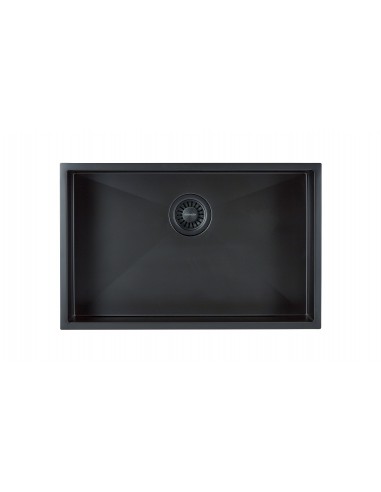 Clearwater Volta VL650BL Black Kitchen Sink Inset / Undermount PVD