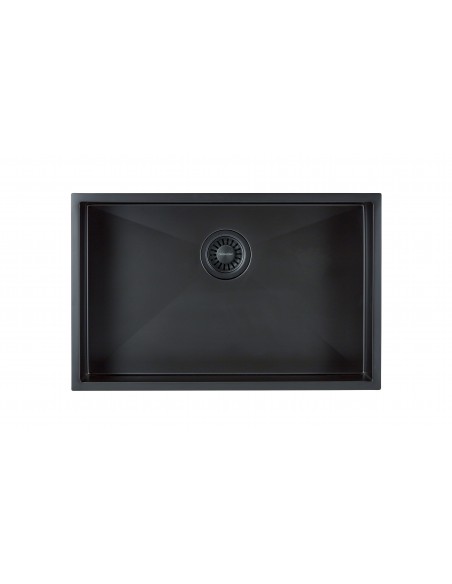 Clearwater Volta VL650BL Black Kitchen Sink Inset / Undermount PVD