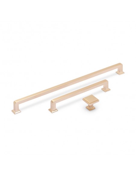 Champagne Gold Square Knob Door Handle Moet 29mm x 29mm FF13400CPG