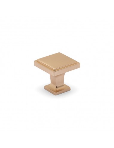 Champagne Gold Square Knob Door Handle Moet 29mm x 29mm FF13400CPG