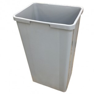 Wesco Waste Bin Container Pullboy/Big Boy 32L Inner Light Grey M8358532-1