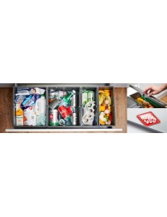 Wesco Bin Container 29L Kitchen Inner Waste Suits Pullboy Dark Orion Grey M8366229-5 2