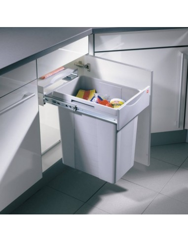 400mm Easy Cargo Bin Waste Kitchen 40L Hinged...